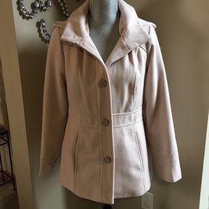 Cream coat
